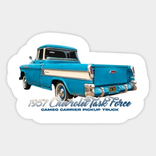 1957 Chevrolet Task Force Cameo Carrier Pickup Truck Sticker